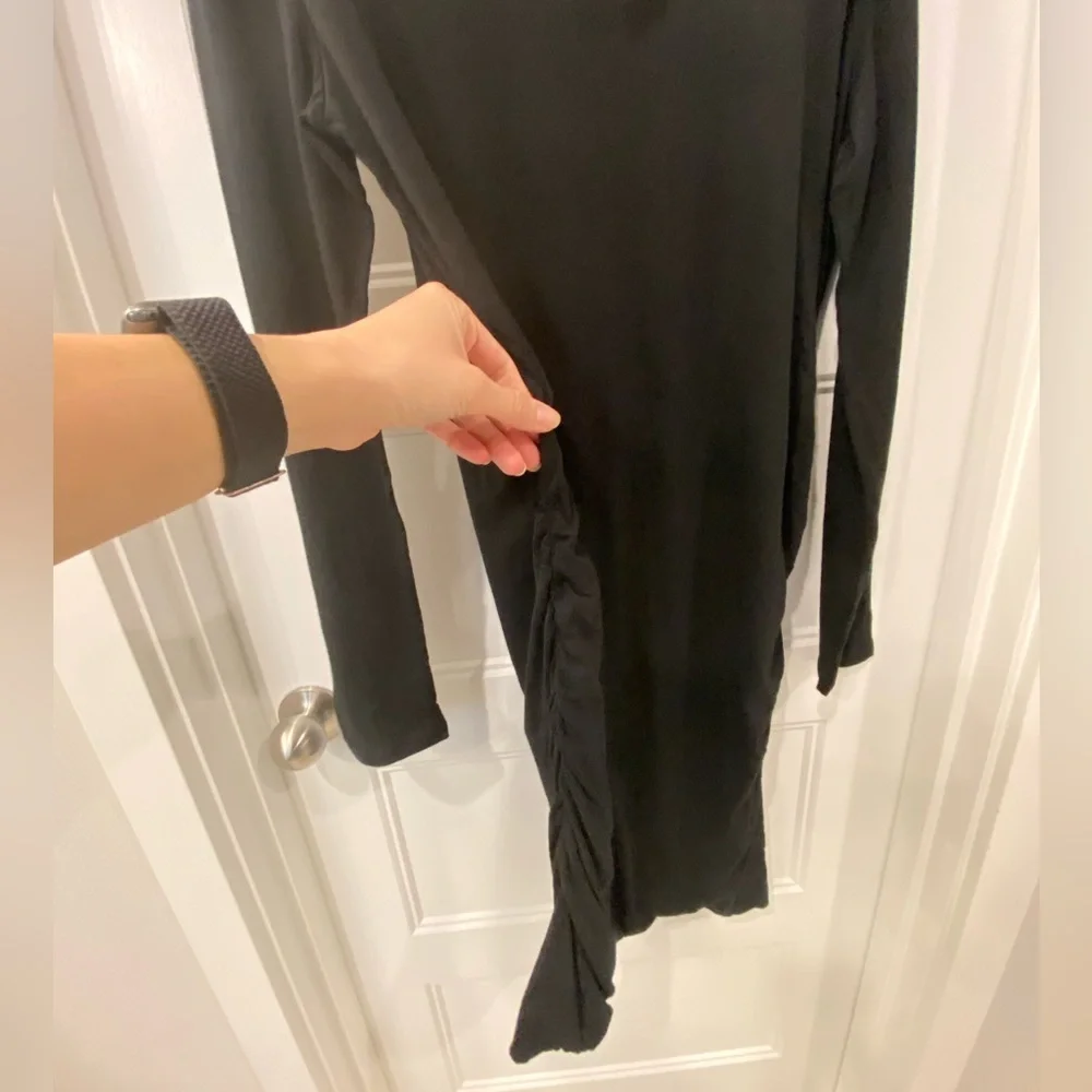 GAP Maternity Classic Black Long Sleeve Dress - Picture 6 of 6